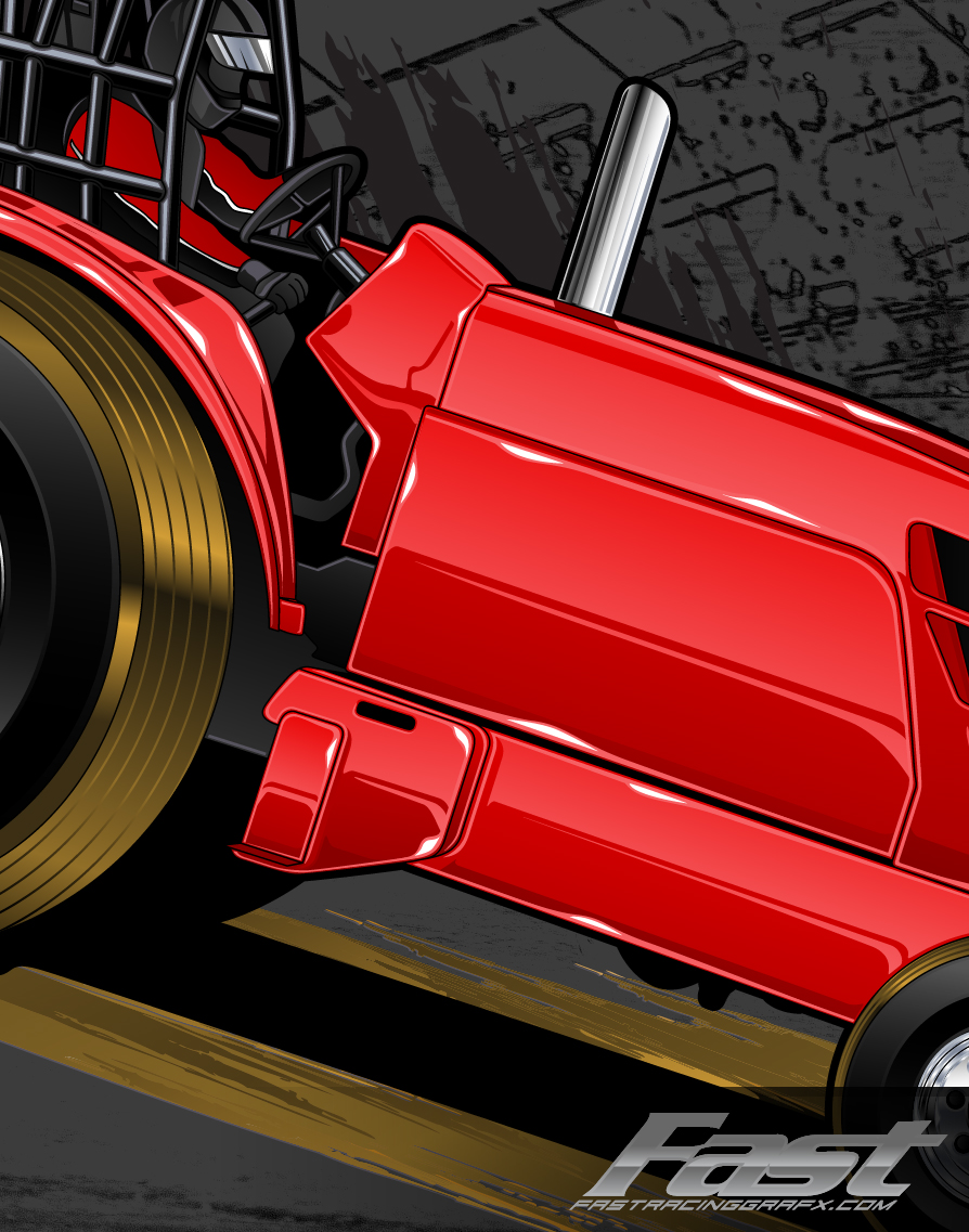 Tractor Pulling Graphics Tractor Pulling #1 | Fast Racing Grafx